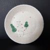 Blanche - Round Coup Plate 17.5cm - Dĩa ảo 17.5cm phun vẽ lá