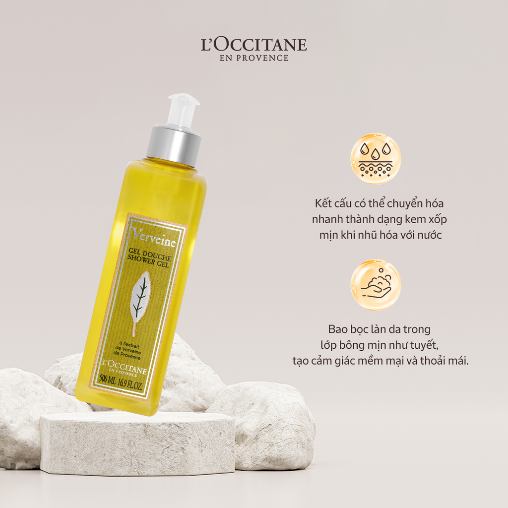 Gel Tắm Cỏ Roi Ngựa Hương Chanh Sả