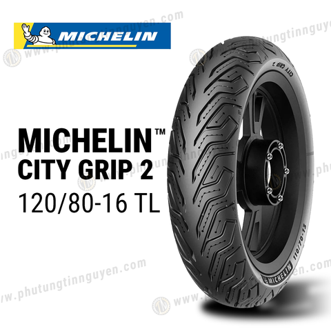  Vỏ xe MICHELIN CITY GRIP 2 120/80-16 TL 