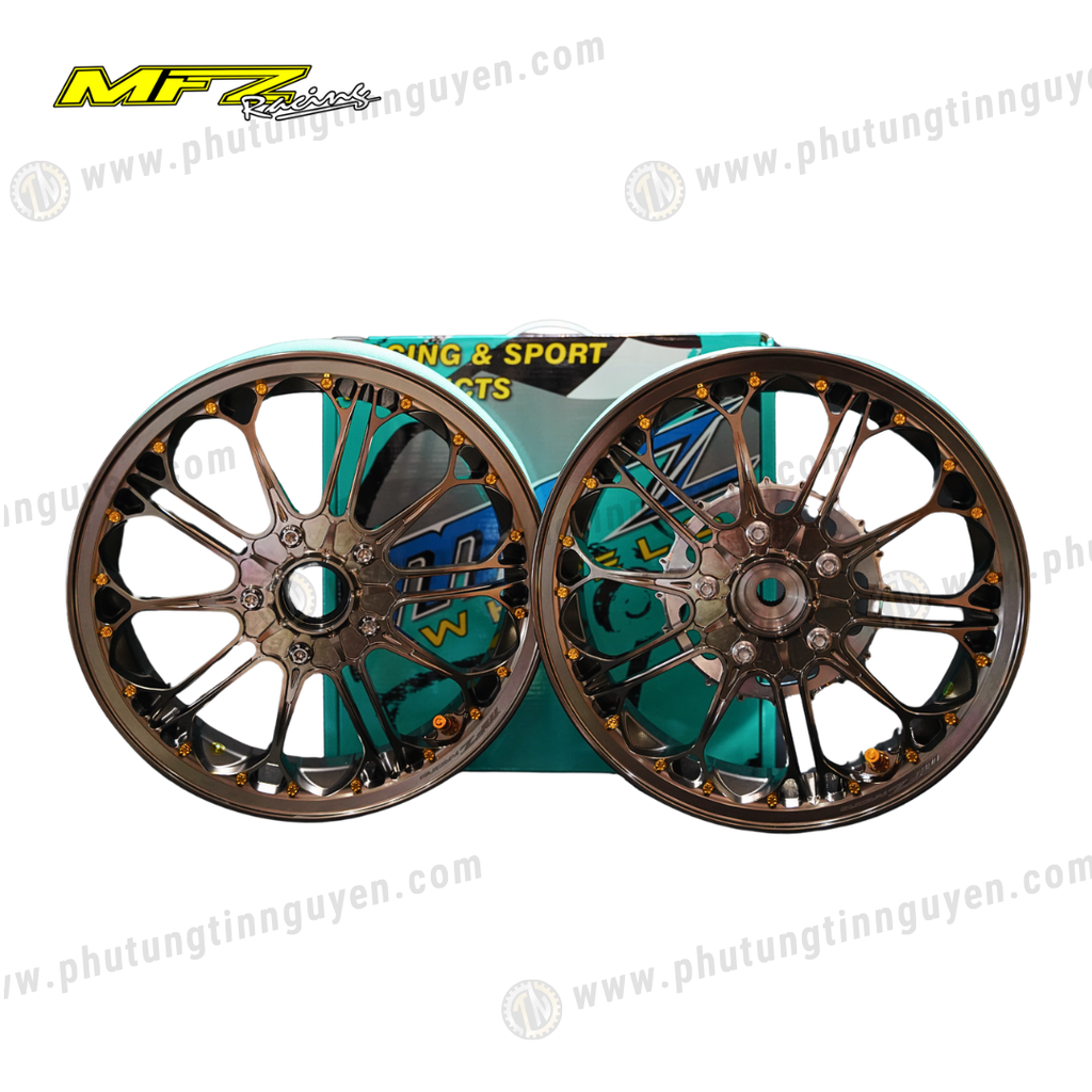 MÂM MFZ RACING VESPA V2 (MÀU TITAN GOLD)