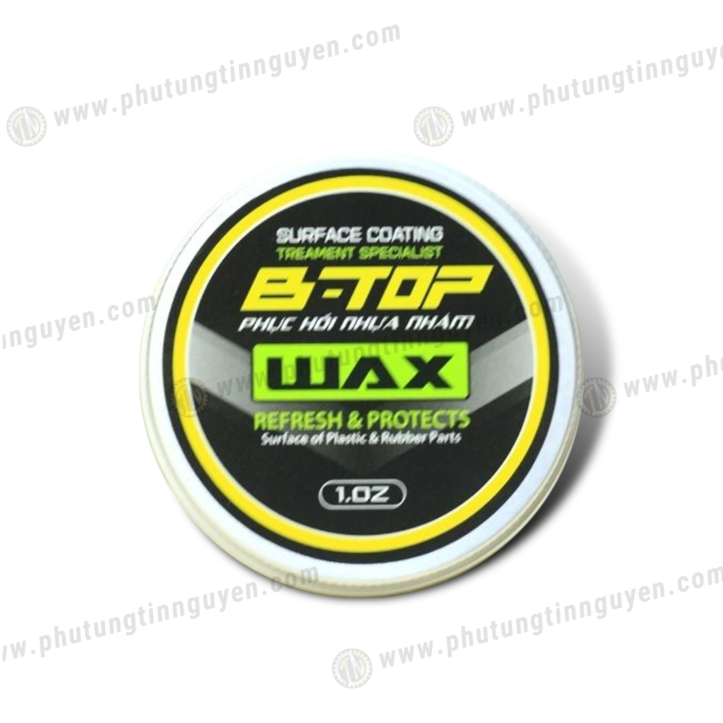 Sáp wax phục hồi và bảo vệ nhựa nhám B TOP