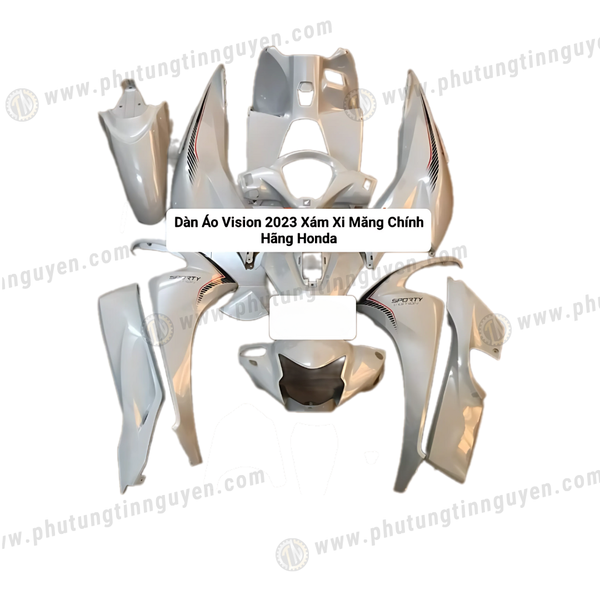  Dàn áo vision vs 110 2021 2022 2023 2024 2024 màu xám xi măng đời bánh lớn ( bán lẻ từng món ) AA 