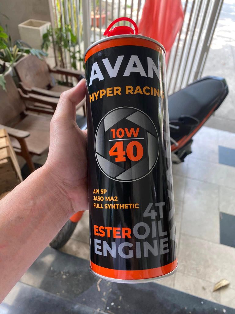 Nhớt Avana HYPER RACING 10W40  1000ml