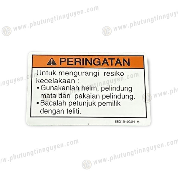  Tem thông số cảnh báo Satria hàng chính hãng 