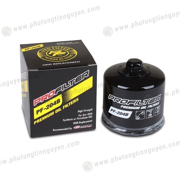  Lọc nhớt Maxima PROFILTER PF-204B chính hãng cho xe phân khối lớn Yamaha, Honda, Rebel 500, Sh300 - 350, Triumph 