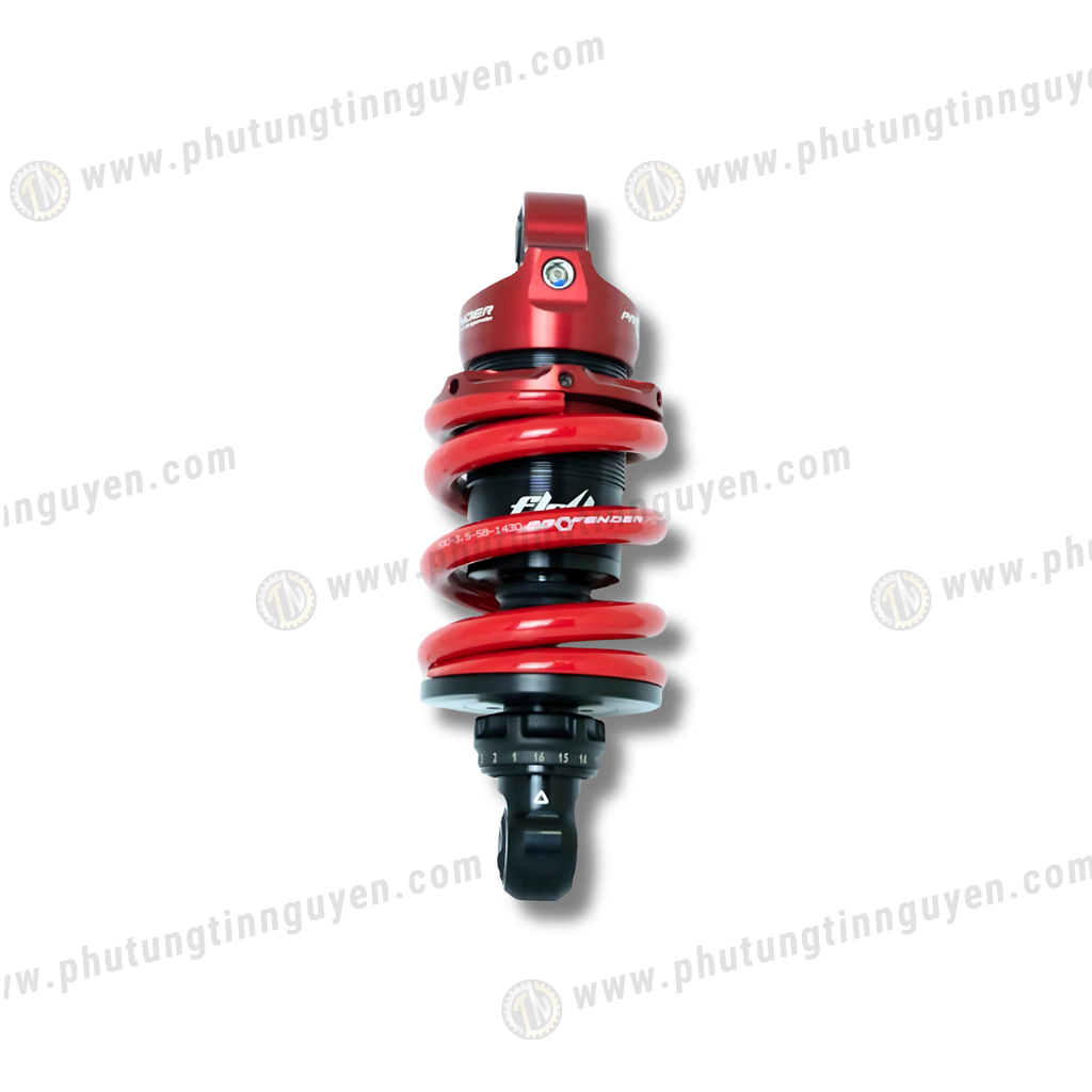 Phuộc Profender Flash Exciter 135   150 155 Không Bình Dầu ( Màu Đỏ )