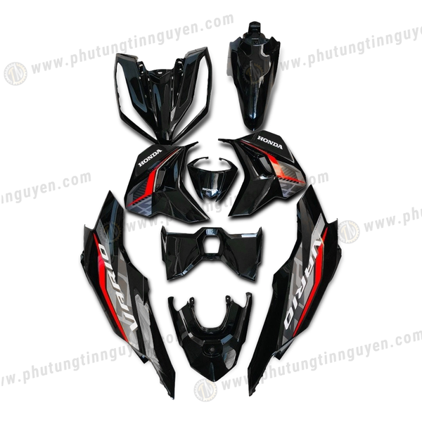  Dàn áo Vario 125 2023 màu đen bóng 9 món luôn tem hàng chính hãng Honda 