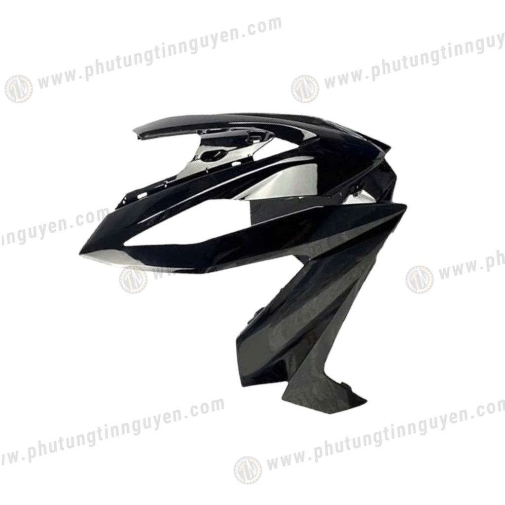 Mặt nạ lớn, ốp pha đèn xe Beat K1A đời 2020 - nay màu đen bóng chính hãng Honda