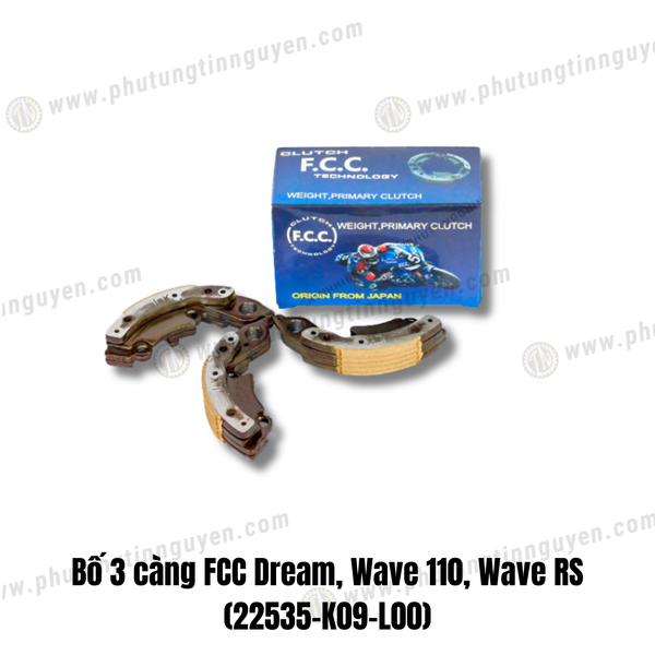  Bố 3 càng FCC Dream, Wave 110, Wave RS (22535-K09-L00) 