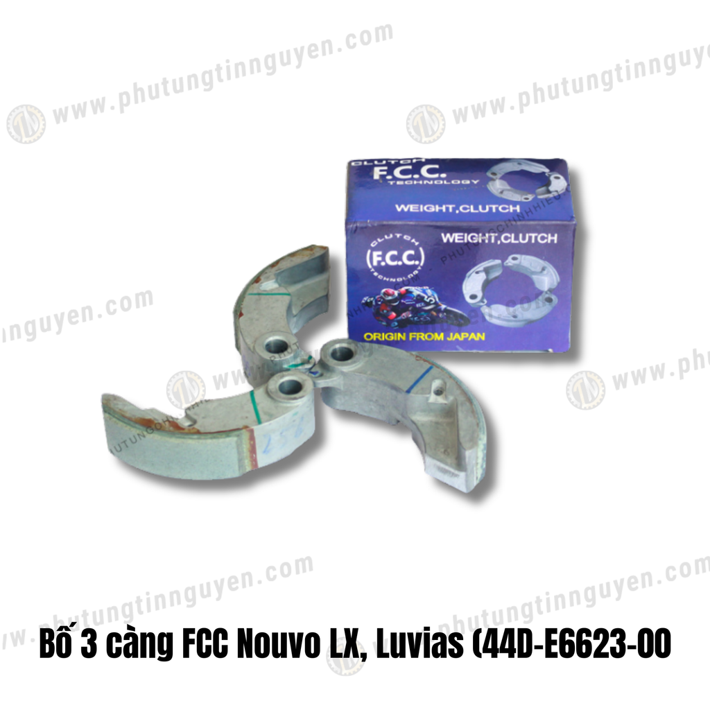 Bố 3 càng FCC Nouvo LX, Luvias (44D-E6623-00)