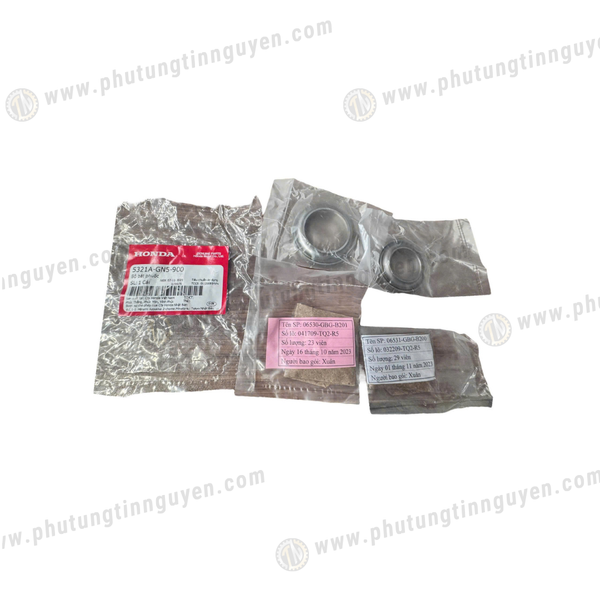  Bộ chén cổ trên dưới xe SH350 chính hãng Honda 