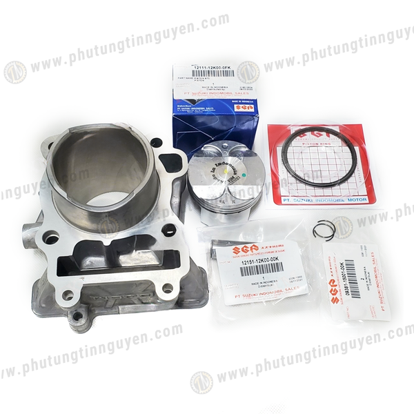  Bộ lòng bạc piston ắc xe Satria, Raider fi chính hãng Suzuki 