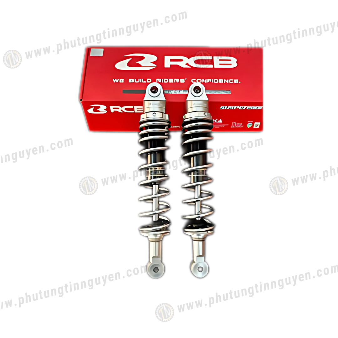  Phuộc RCB C Series màu chrome cho Wave, Dream, Future, Axelo... chính hãng 