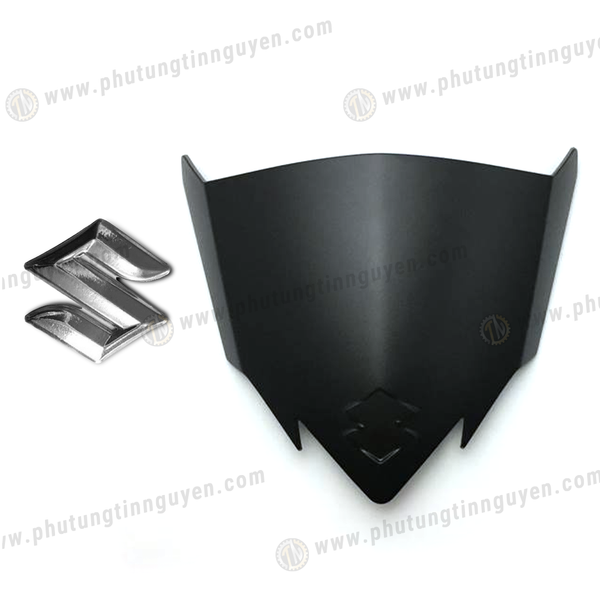  Chắn gió Satria- Raider Fi màu đen nhám chính hãng 