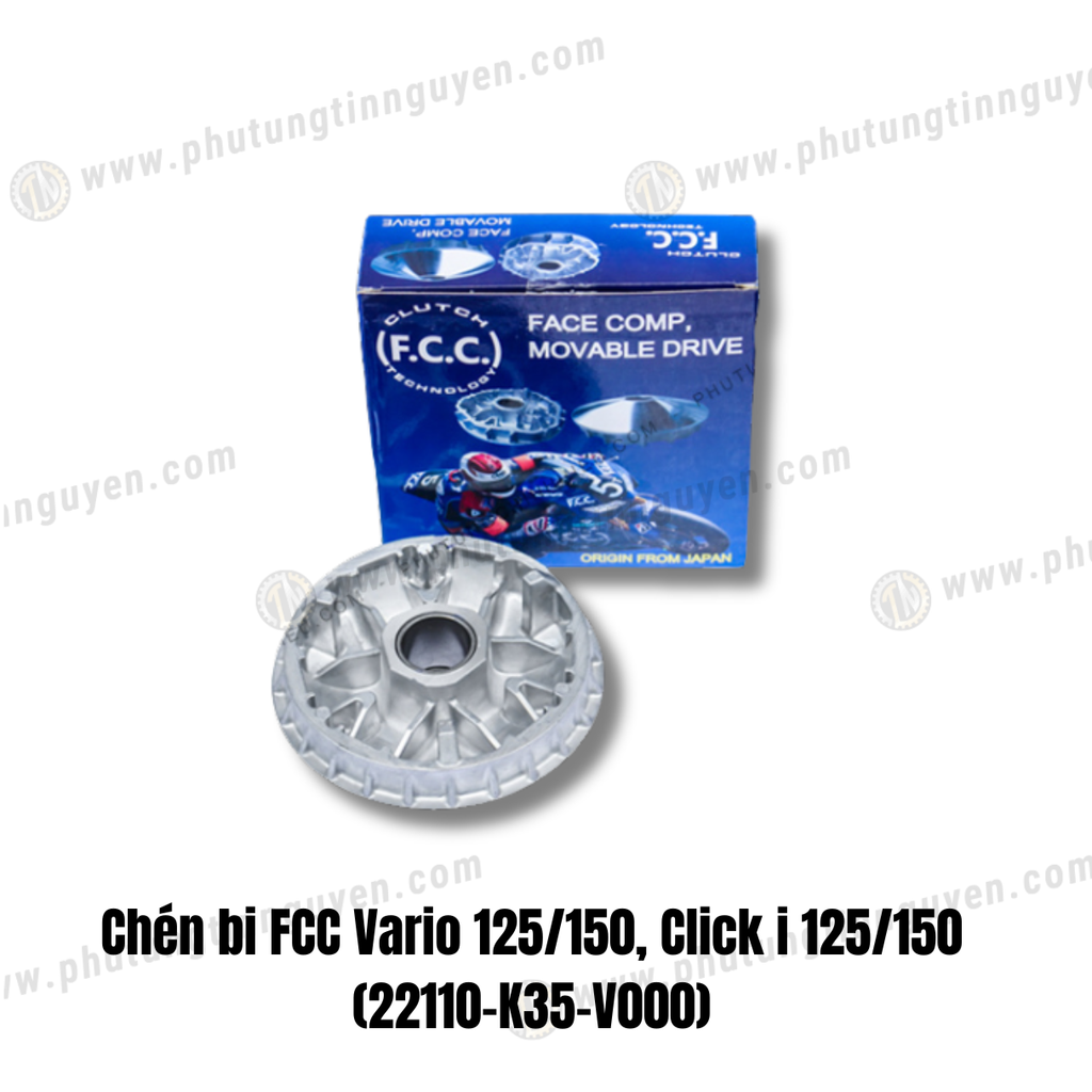 Chén bi FCC Vario 125/150, Click i 125/150 (22110K35V000)