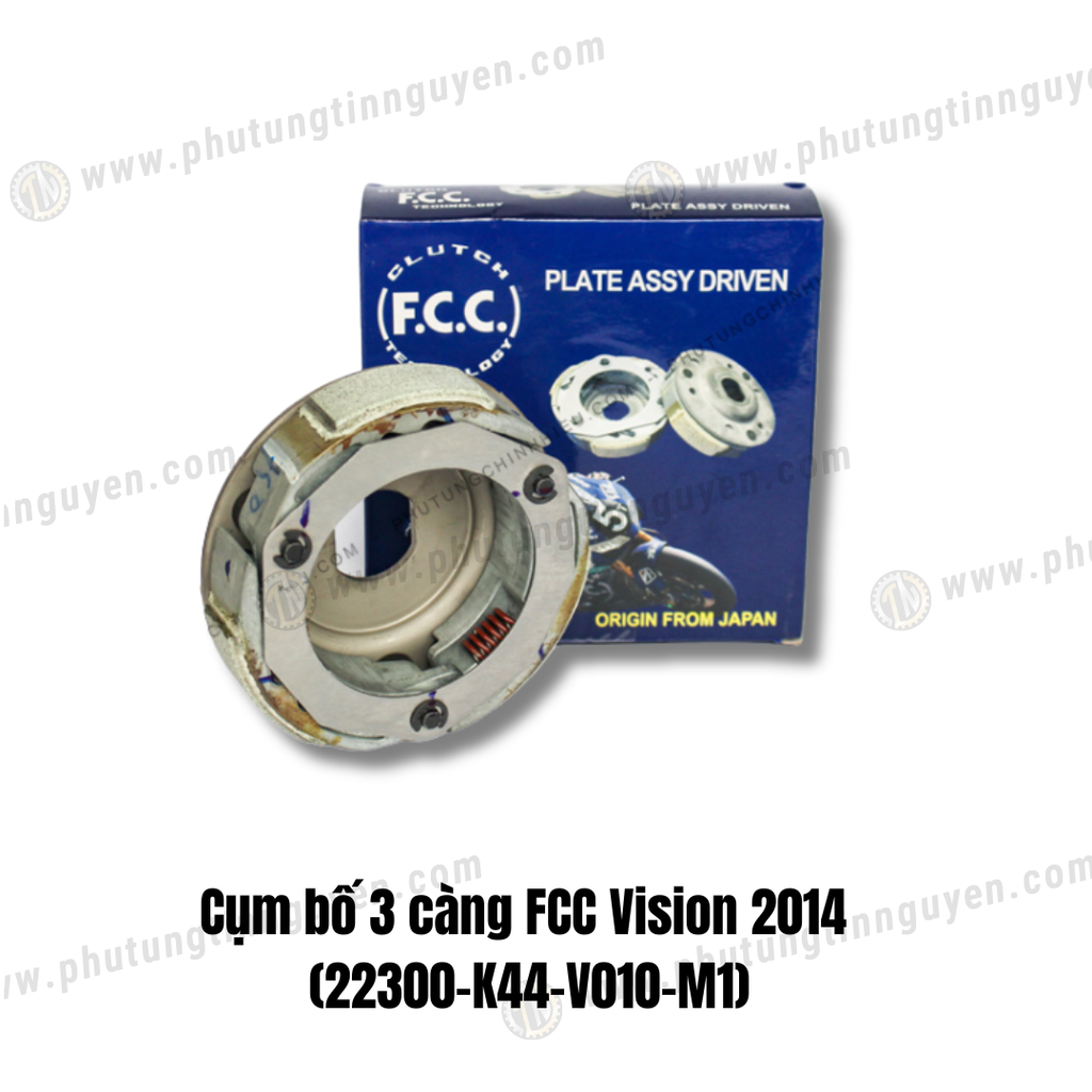 Cụm bố 3 càng FCC Vision 2014 (22300K44V010M1)