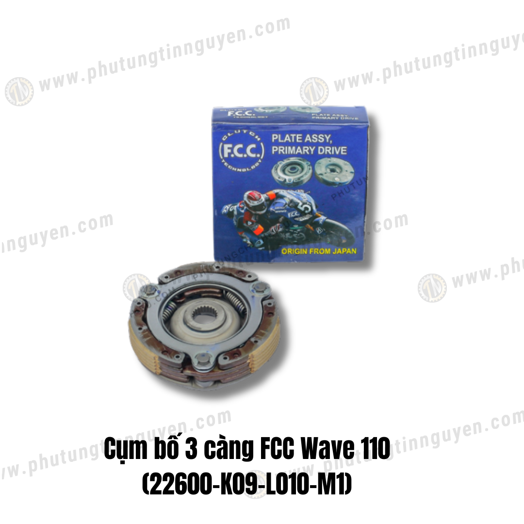  Cụm bố 3 càng FCC Wave 110 (22600-K09-L010-M1) 