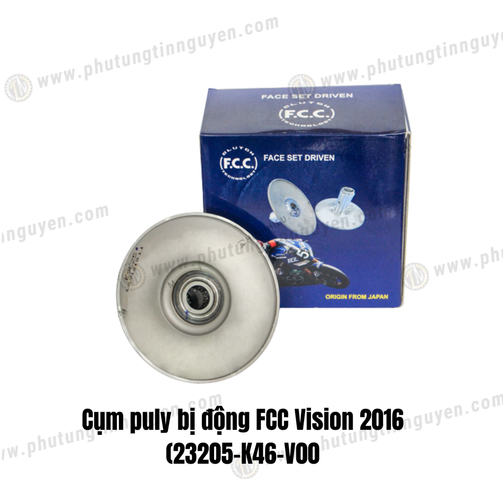 Cụm puly bị động FCC Vision 2016 (23205K46V00)