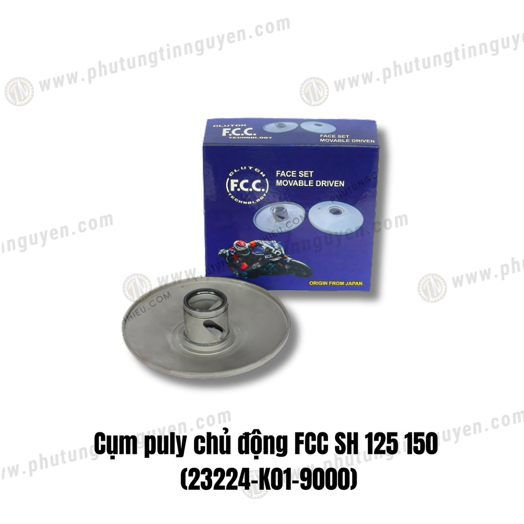 Cụm puly chủ động FCC SH 125 150 (23224-K01-9000)