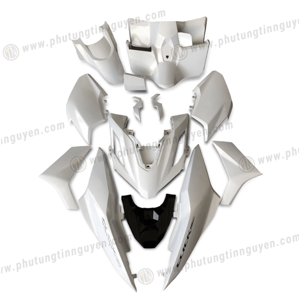  Dàn áo Vario 160 Click 160 ABS trắng chính hãng Honda 13 món 