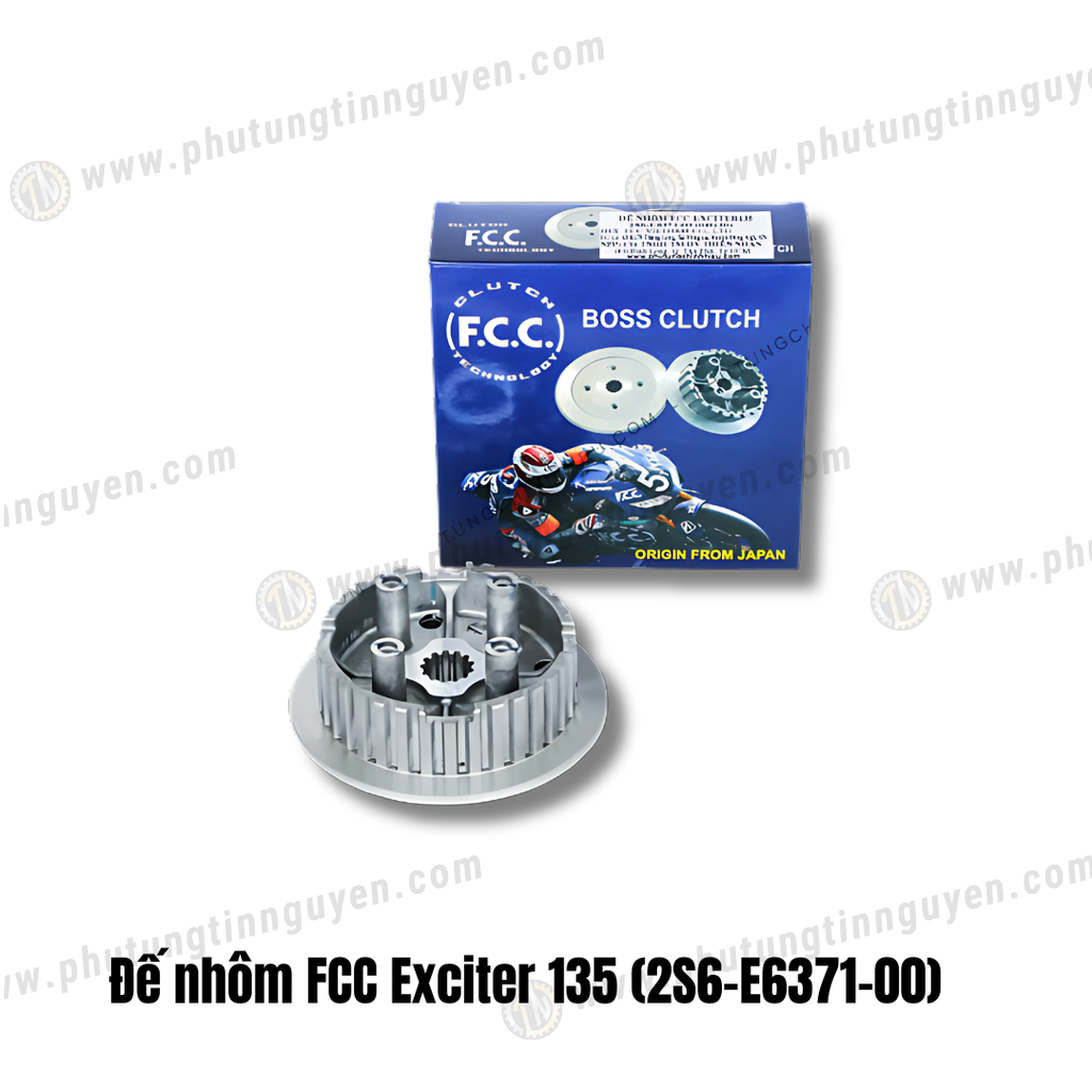 Đế nhôm FCC Exciter 135 (2S6E637100)