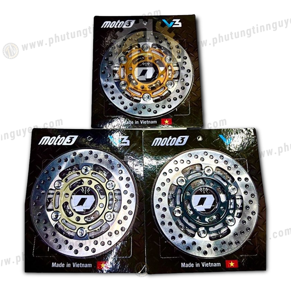  Đĩa mẫu Moto 3 TQ6 size 220mm 