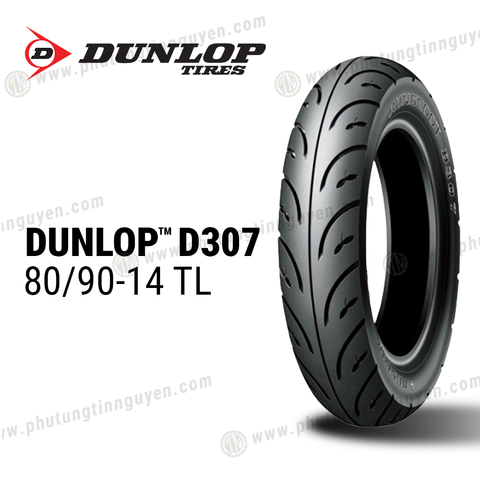  Vỏ xe DUNLOP 80/90-14 TL D307 