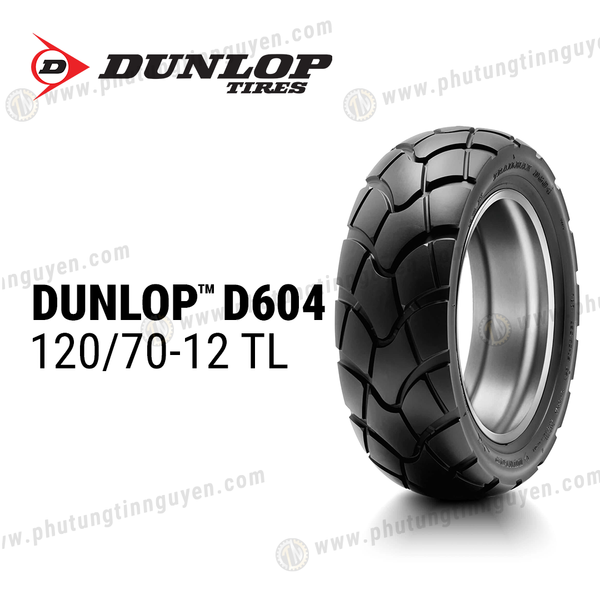  Vỏ xe DUNLOP 120/70-12 TL D604 
