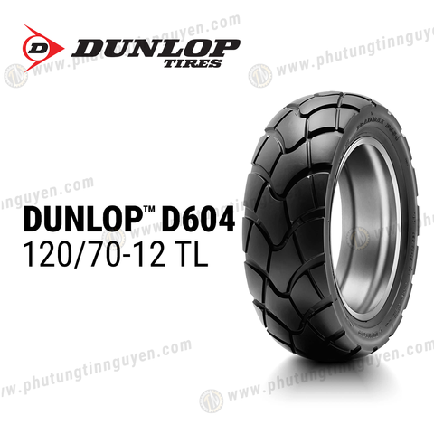 Vỏ xe DUNLOP 120/70-12 TL D604 