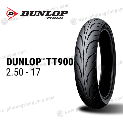  Vỏ xe DUNLOP 2.50-17 TT900 