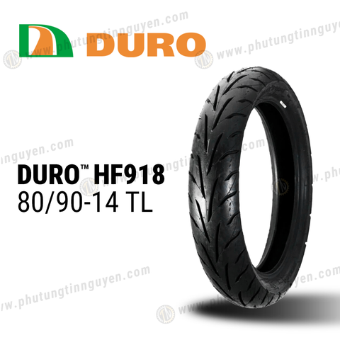  Vỏ xe DURO HF918 80/90-14 TL 