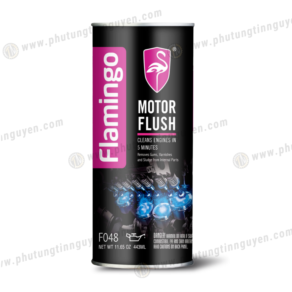 Dung dịch sục rửa động cơ, vệ sinh khoang máy Flamingo 443ml F048