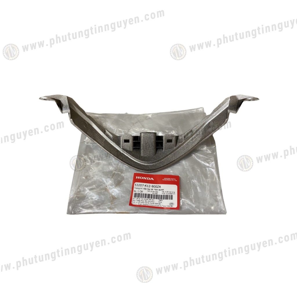 Viền trang trí ốp đầu chóa đèn pha trước LEAD 125 2013 2014 2015 MÀU BẠC
