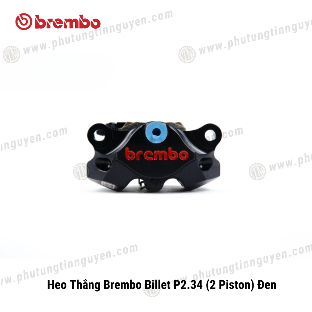 Heo Thắng Brembo Billet P2.34 (2 Piston) Đen 120A44130
