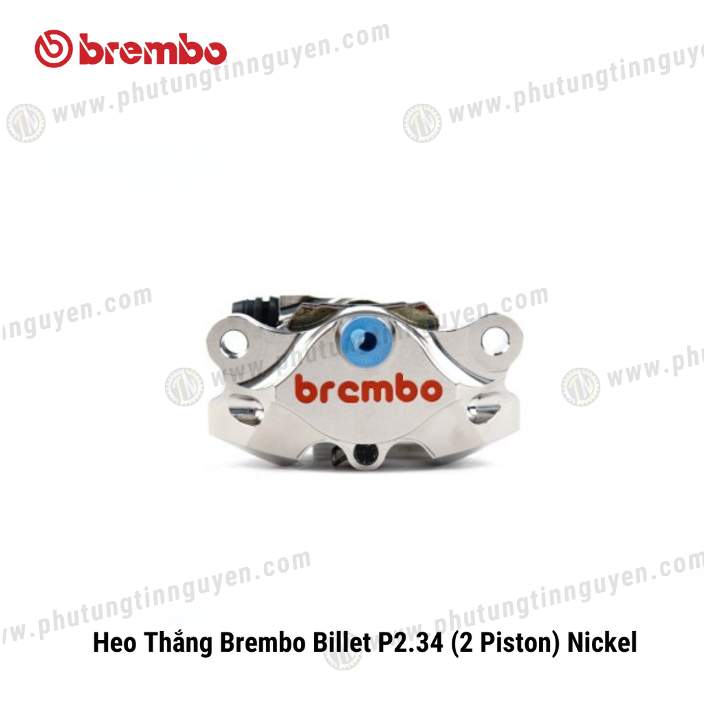 Heo Thắng Brembo Billet P2.34 (2 Piston) Nickel 120A44140