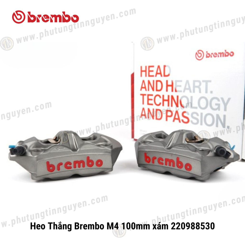 Heo Thắng Brembo M4 100mm xám 220988530