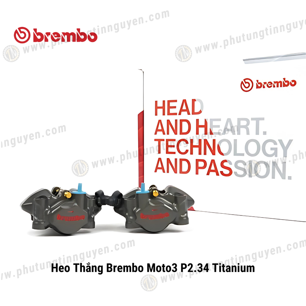 Heo Thắng Brembo Moto3 P2.34 Titanium