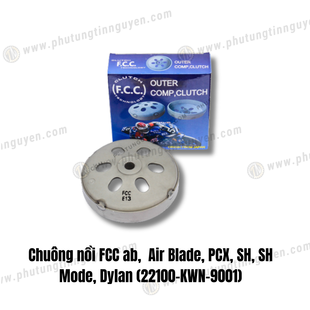  Chuông nồi FCC ab,  Air Blade, PCX, SH, SH Mode, Dylan (22100-KWN-9001) 