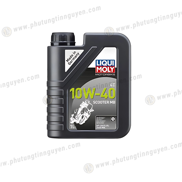  Nhớt Liqui 4T 10W40 scooter 1 Lít cho xe số, tay ga, côn tay hàng chính hãng 