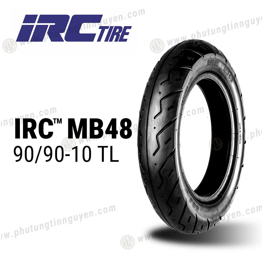 Vỏ xe INOUE (IRC) MB48 90/90-12 TL
