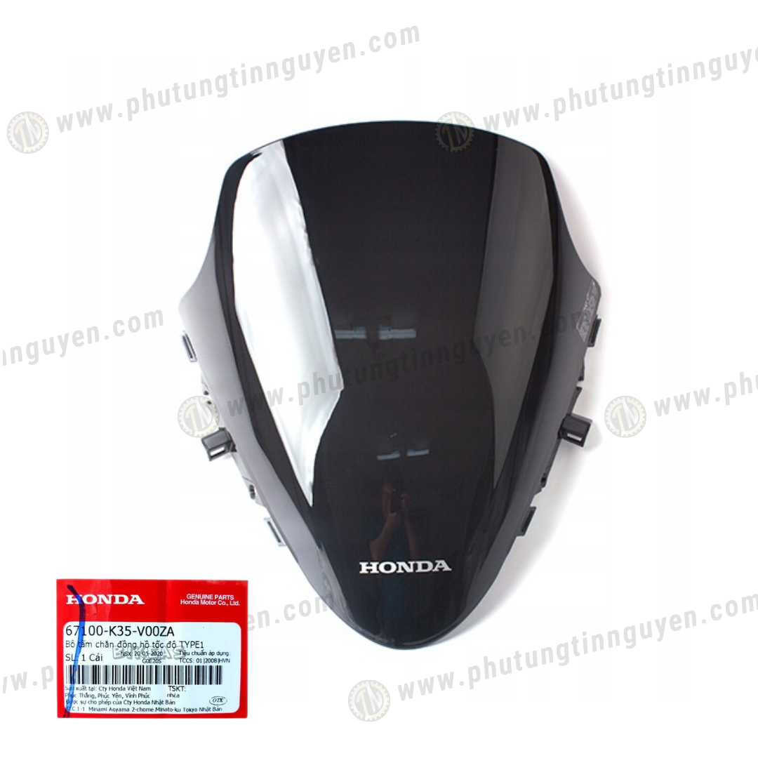  Kính chắn gió PCX 125 2015 2016 chính hãng AA 