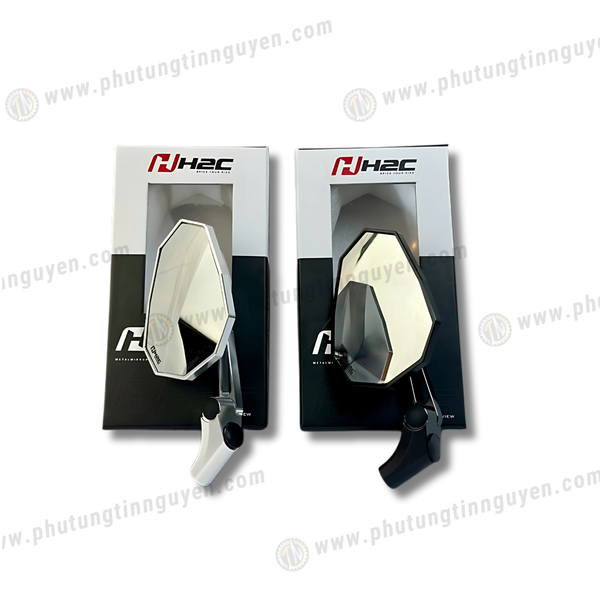  Kiếng chiếu hậu H2C V5 hàng chính hãng màu đen, bạc 