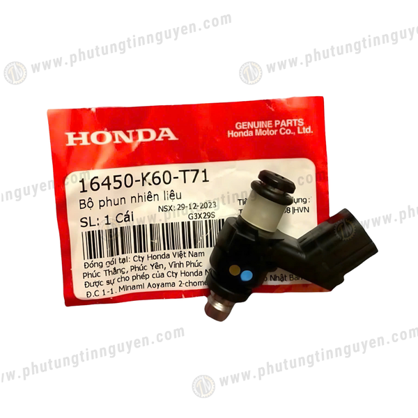  Kim phun, béc phun Vario 160, Click 160, SH 160, AB 160, PCX 160 chính hãng Honda Thái Lan 16450-K0S-V01 