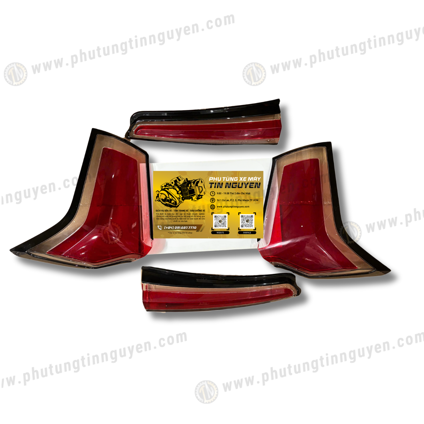  Mặt đèn hậu, Mica đèn Demi ngoài xe ô tô Mitsubishi XForce 