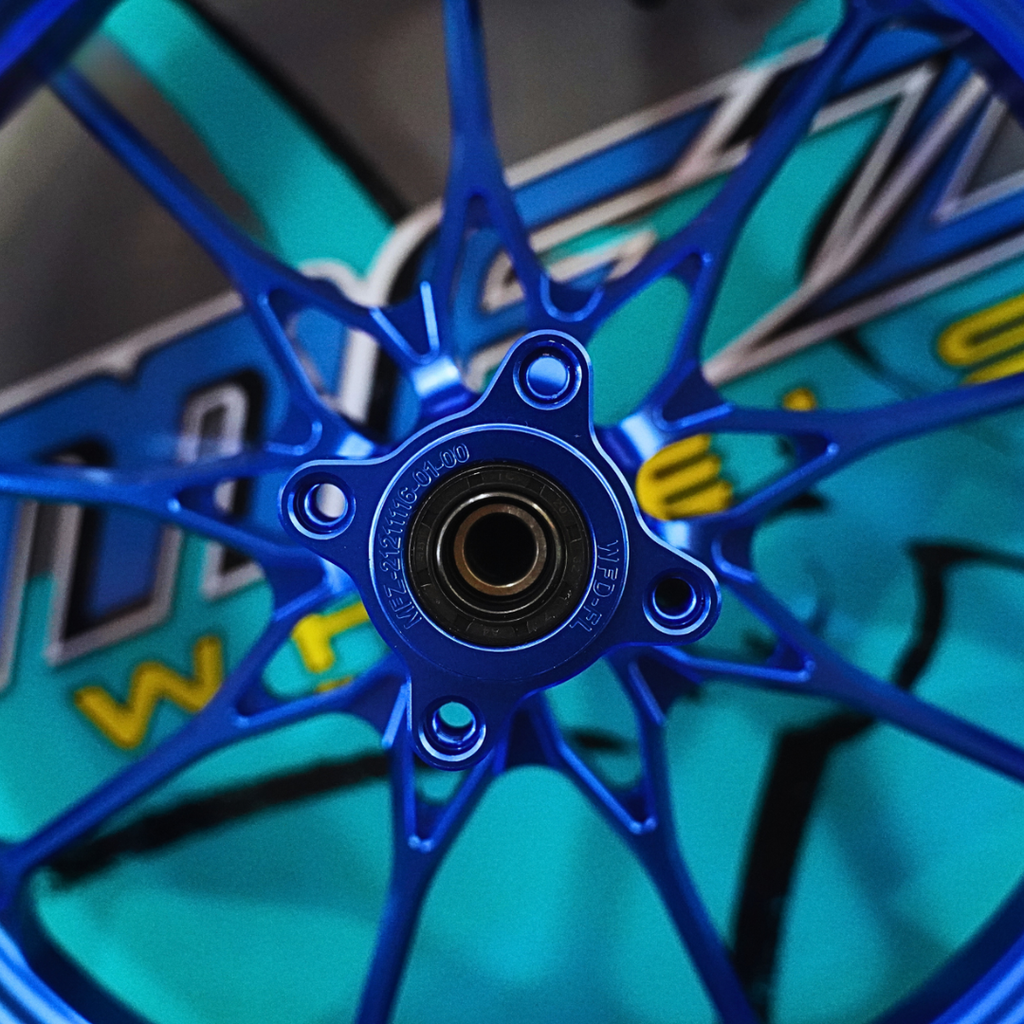 Mâm MFZ Racing Honda Lead 125 Mẫu 10 Cây ( Xanh Blue )