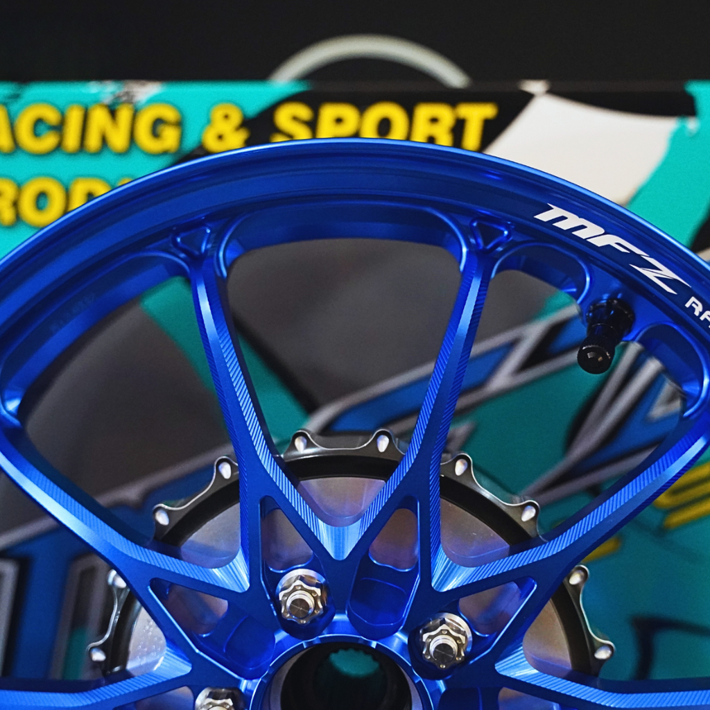 Mâm MFZ Racing Honda Lead 125 Mẫu 10 Cây ( Xanh Blue )