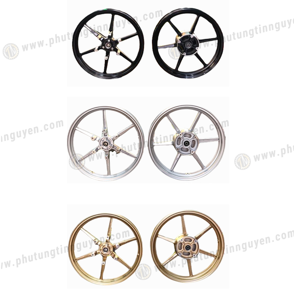  Mâm X1R 6 cây cho Winner có 3 màu bản 1.85 - 2.5 