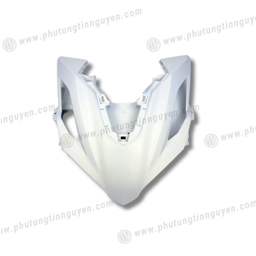 Mặt nạ lớn Vario 160, Click 160 màu trắng nhám chính hãng Honda