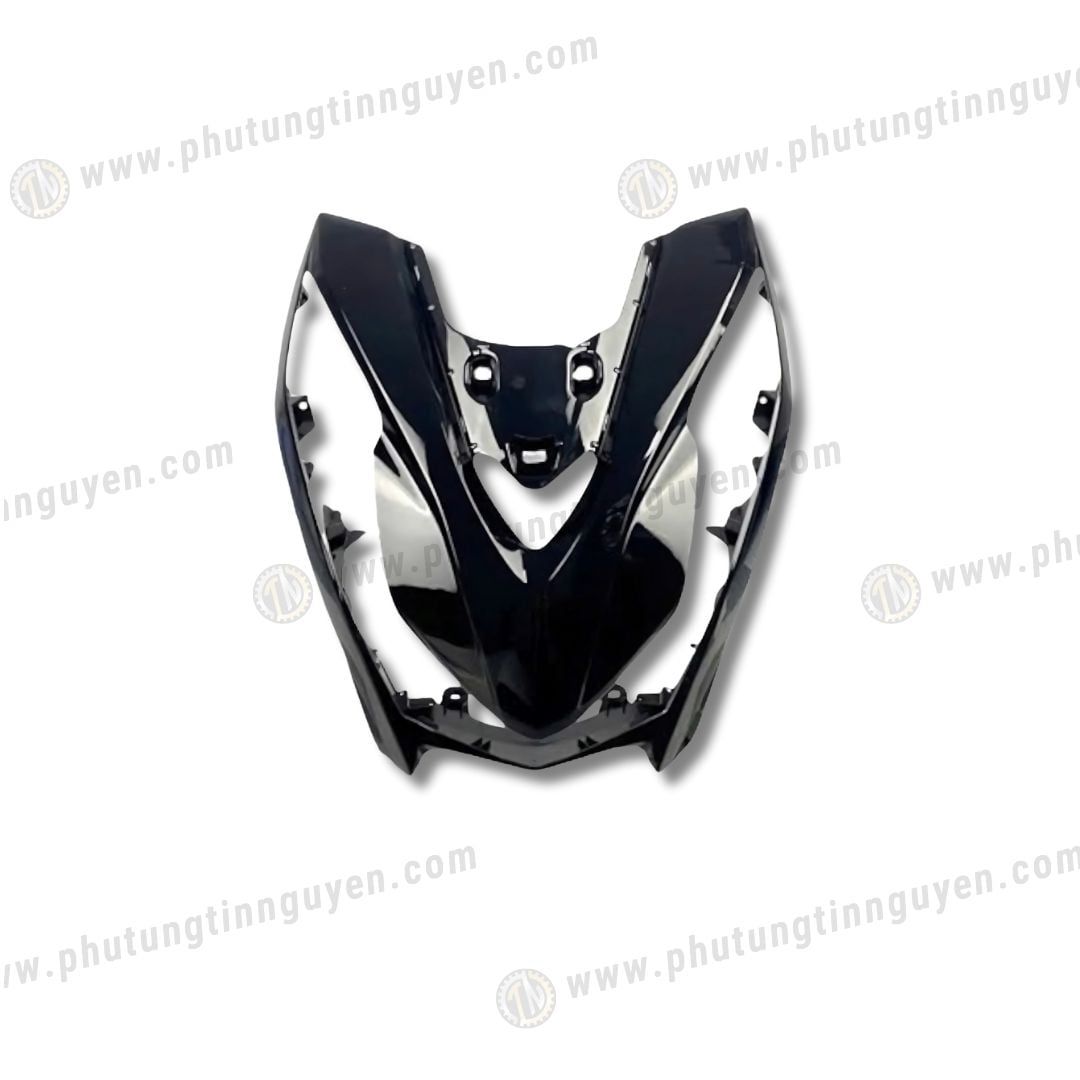  Mặt nạ lớn, ốp pha đèn xe Beat K1A đời 2020 - nay màu đen bóng chính hãng Honda 