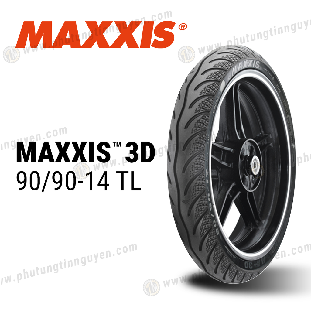 Vỏ xe MAXXIS 3D 90/90-14 TL